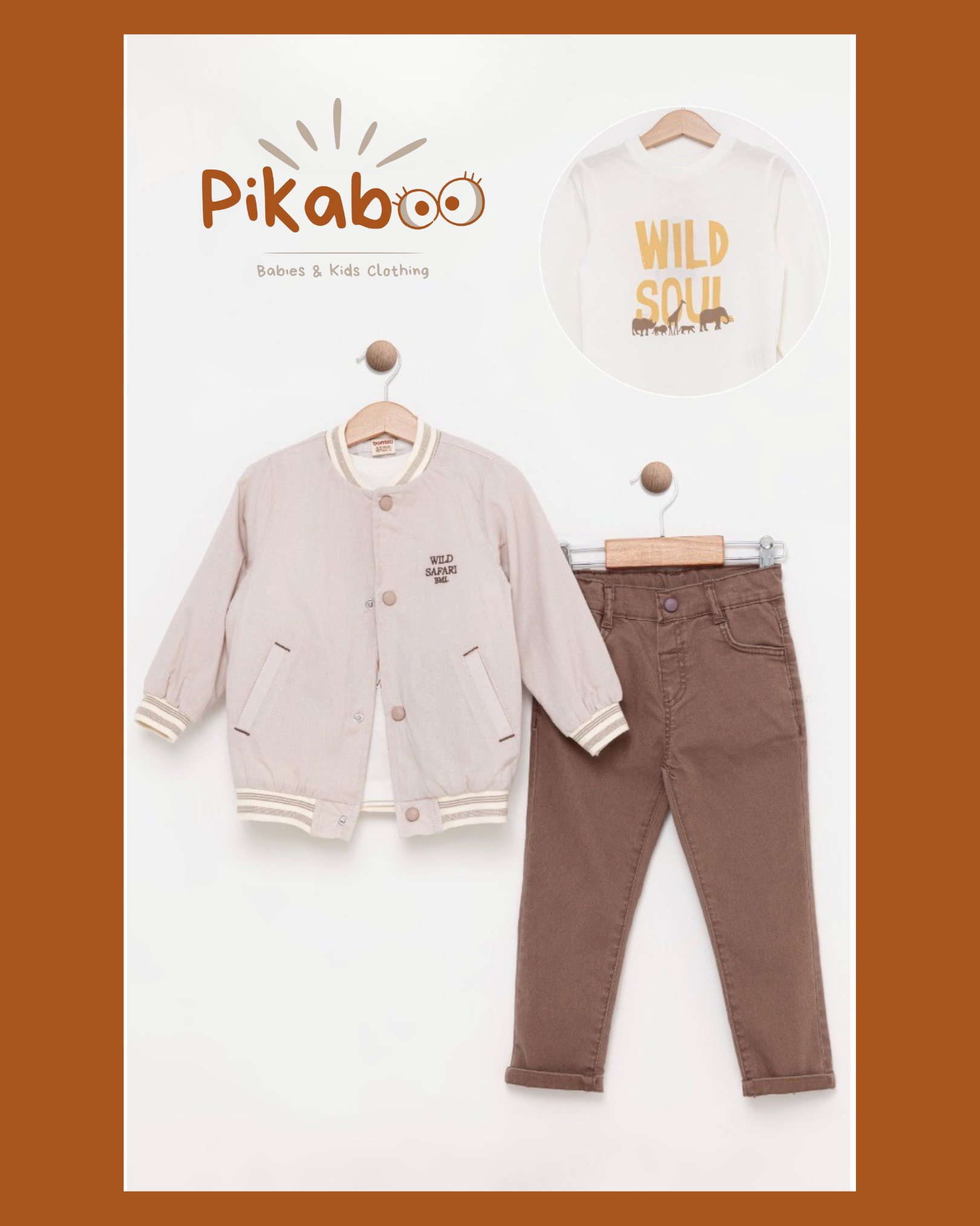 Tenue De Sortie Wild Boy Avec Jean Et Bomber