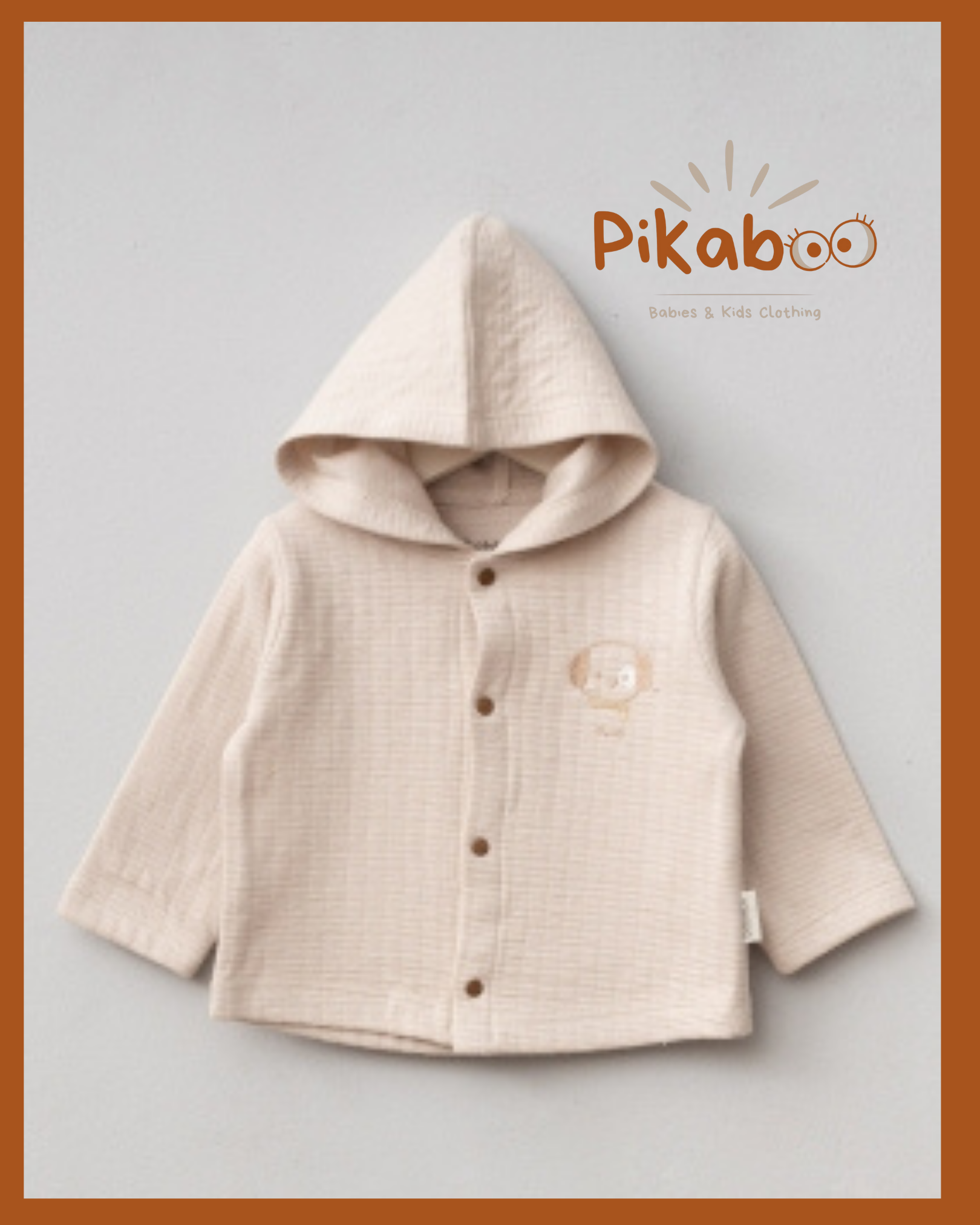 Cardigan À Capuche Ourson
