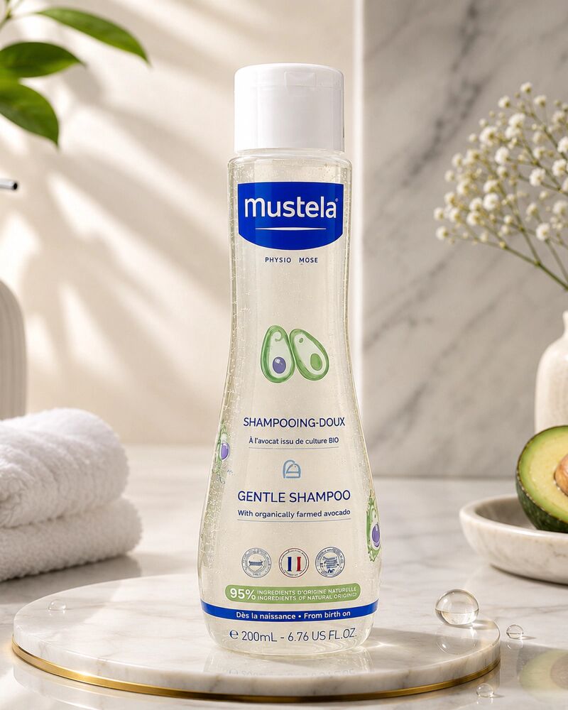Shampoing Nourrissant Bébé – Cheveux Doux & Cuir Chevelu Protégé
