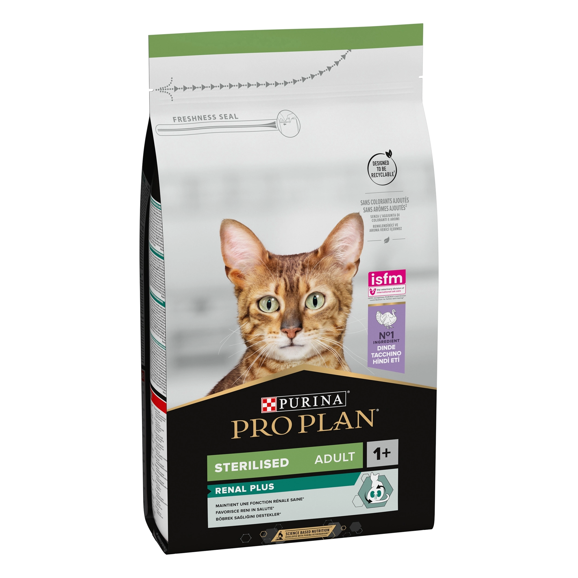 Pro Plan Renal Plus Sterilised Adult Riche En Dinde 