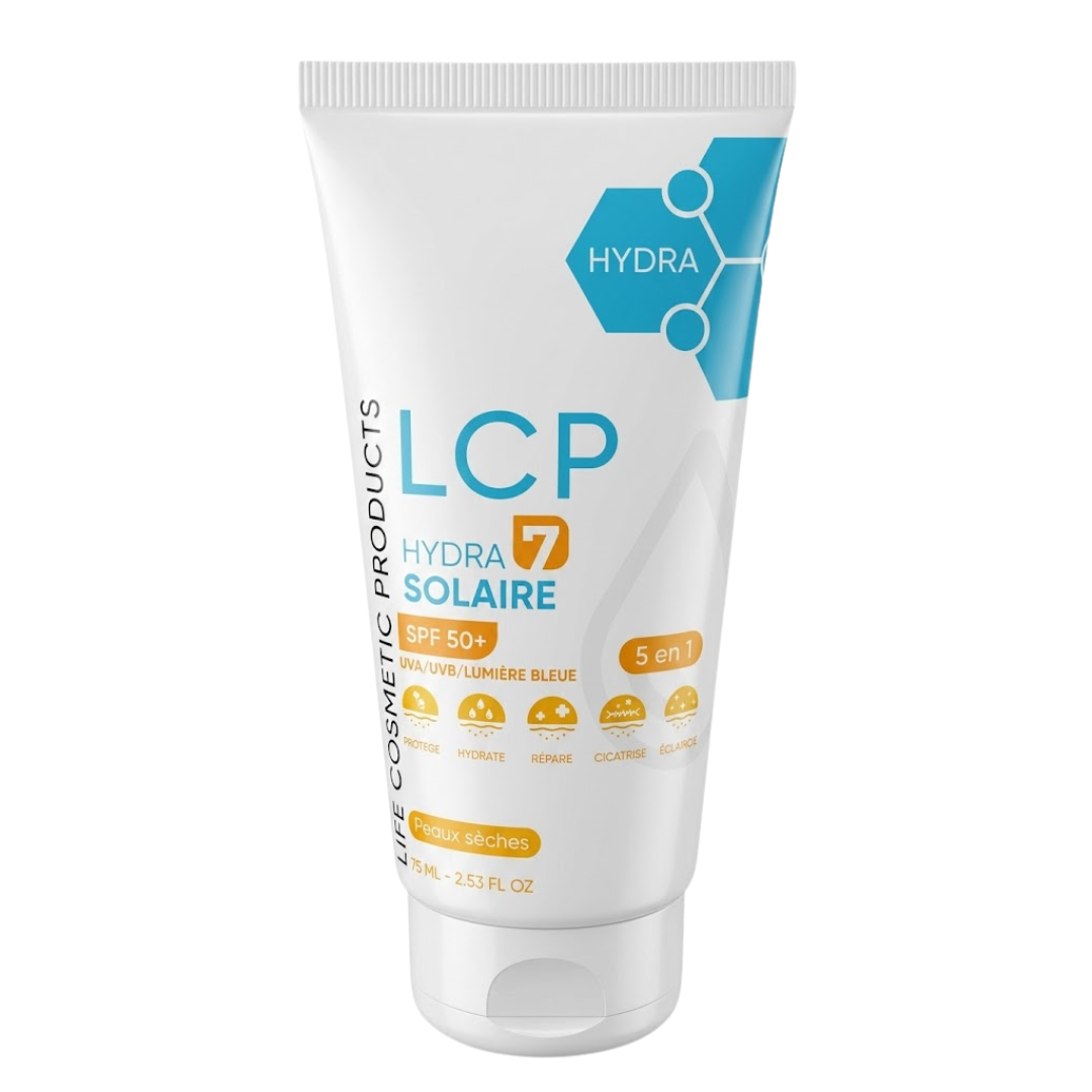 Hydra7 Ecran Solaire Spf50+ Peaux Sèches