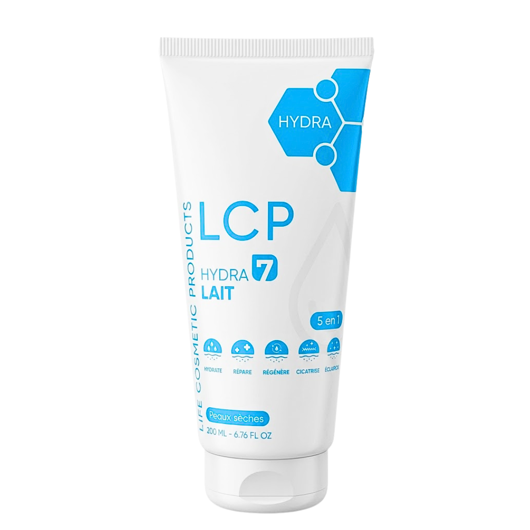 Hydra7 Lait Hydratant Peaux Sèches
