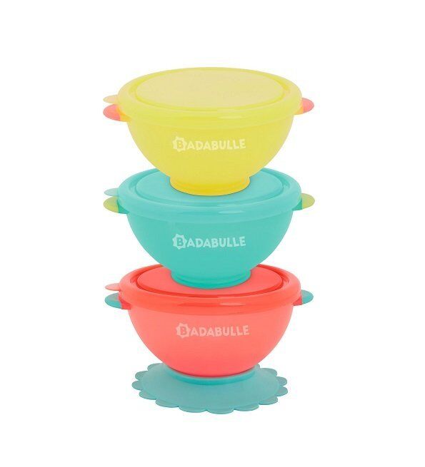 Funcolors Bowls- Set Of X3 And Lids Ref B005104