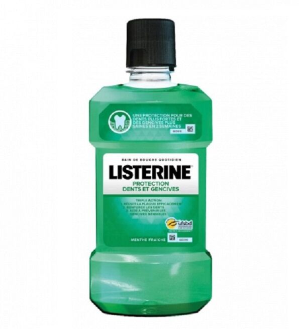 Listerine Bain De Bouche Protection Dents Et Gencives 250ml