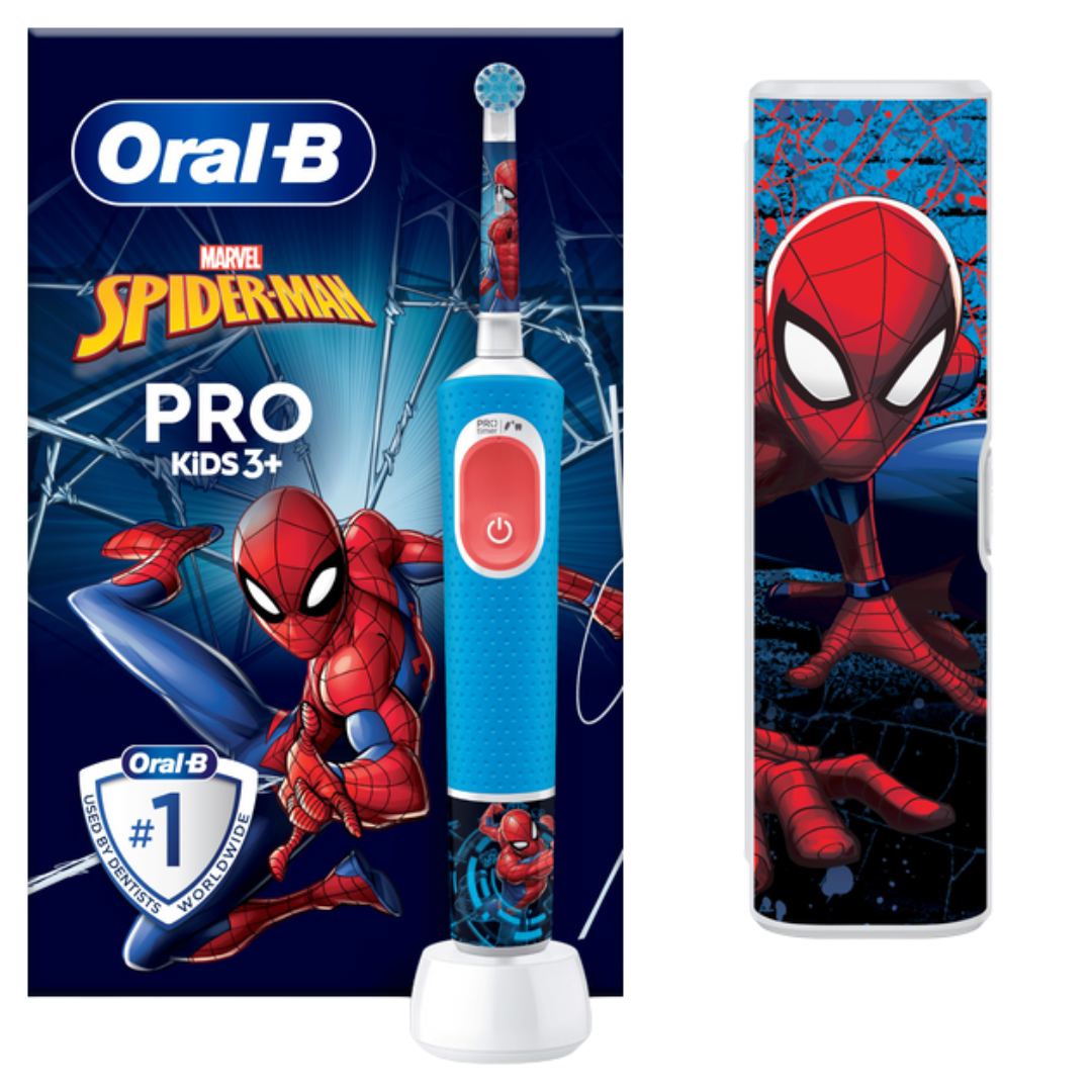 Brosse A Dents Rechargeable Kids Spiderman +3ans