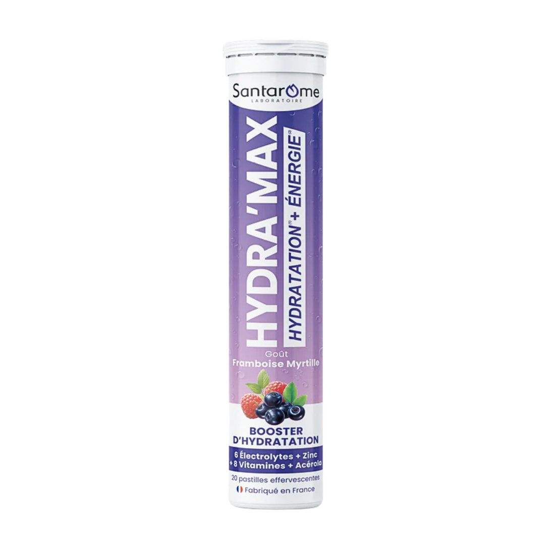 Santarome Hydramax Framboise Myrtillle 20 Pastilles