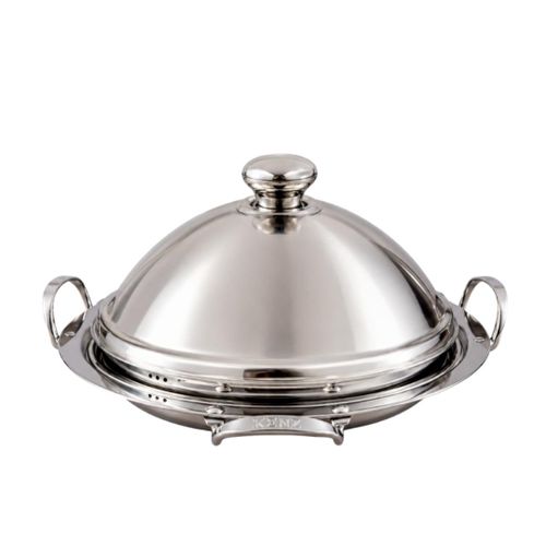 Tajine En Inox 38 Cm Acier Inoxydable Avec Fond Thermique Triple Couche - Hf-9352