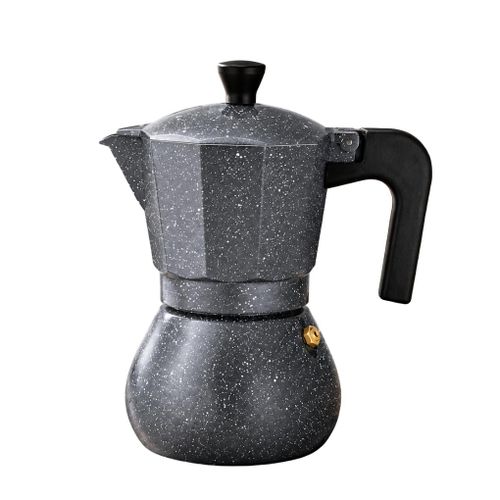 Cafetière Italienne 9 Tasses Effet Pierre - Lpa-864/9cup