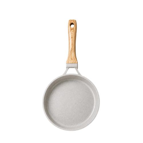 Poêle À Crêpes 24 Cm Antiadhésive Effet Pierre En Aluminium, Gq-5947