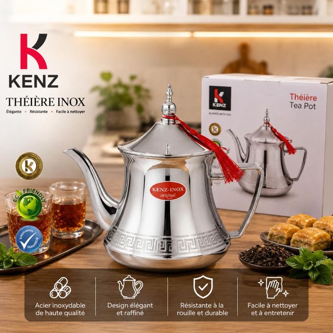 Théière En Acier Inoxydable 24 Oz - Hv-521/24 thumbnail 3