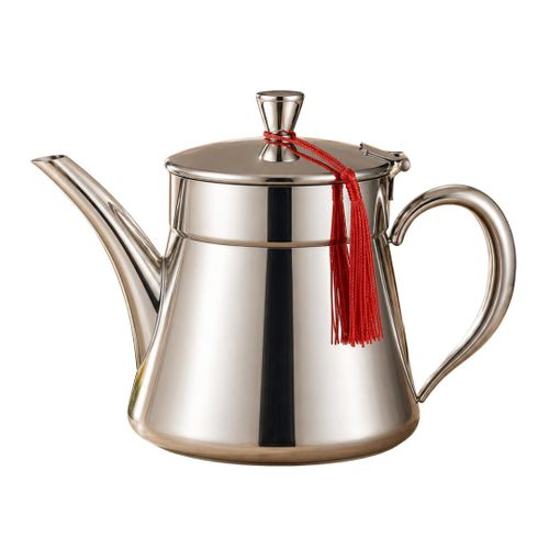 Théière En Acier Inoxydable 48 Oz Avec Filtre Intégré - Zg-48