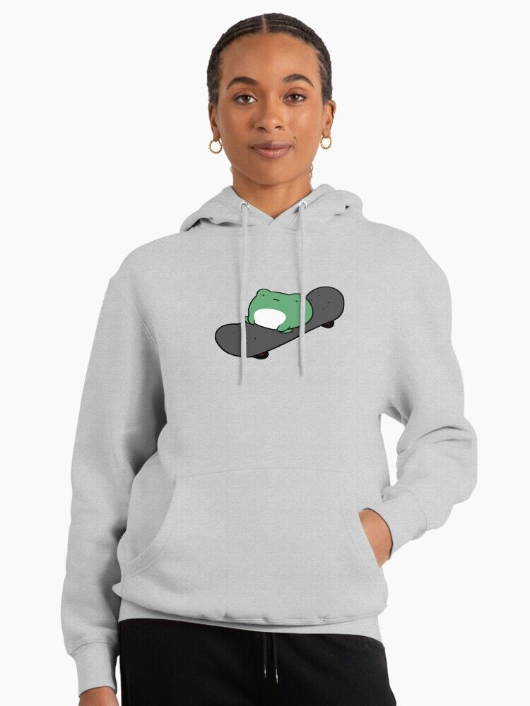 Sweat à capuche : Grenouille de skateboard  thumbnail 3