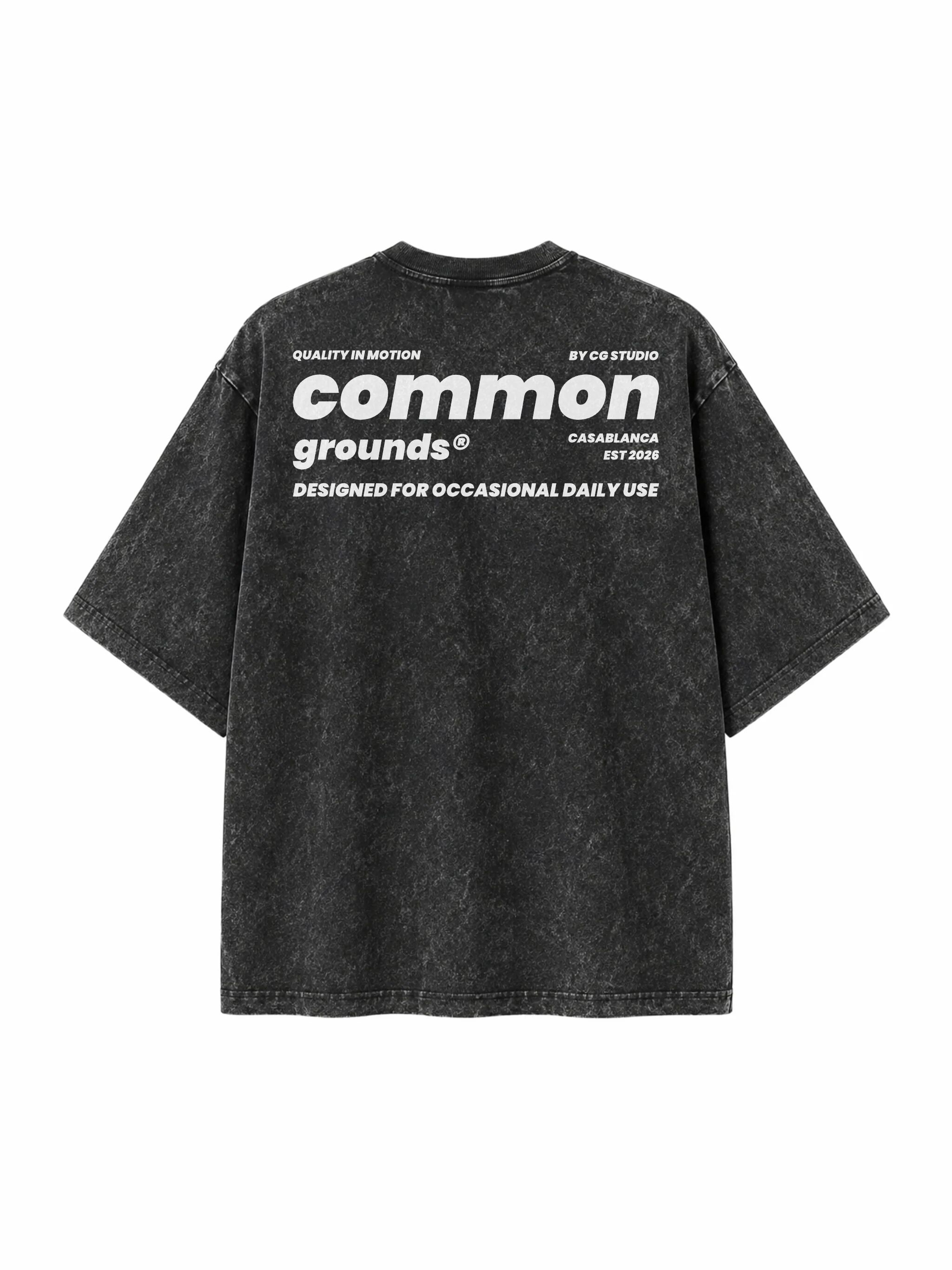 Cg Studio T-shirt Quality In Motion 260 Gsm Acid Wash thumbnail 2