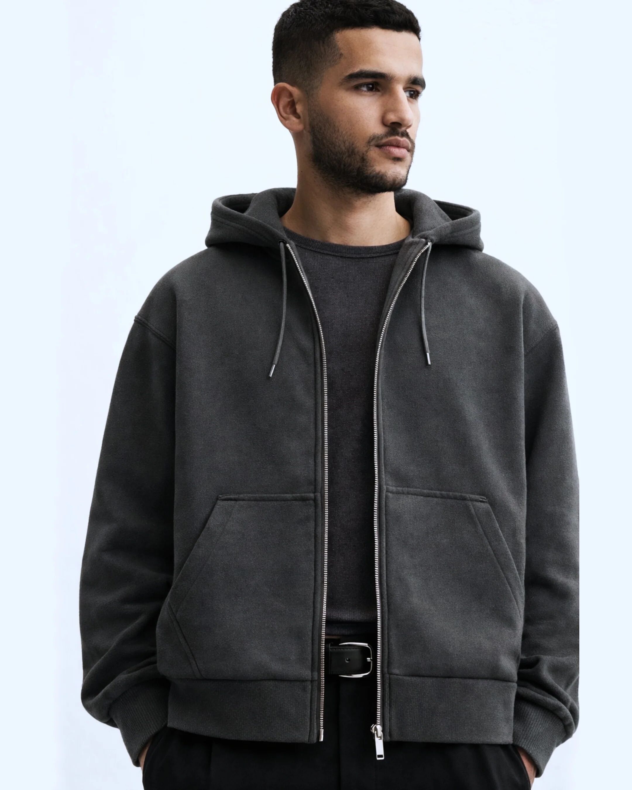 Hoodie Statement 460 Gsm Zippé thumbnail 4