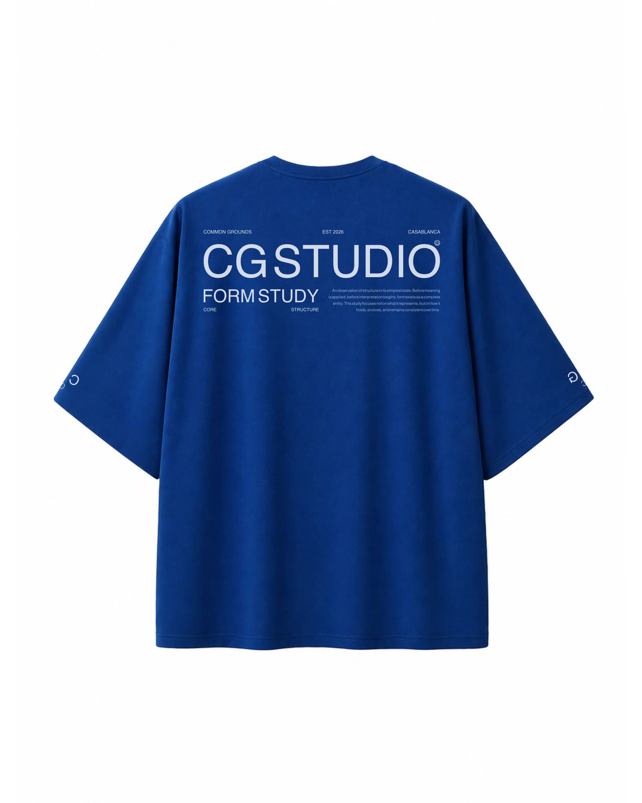 Cg Studios 01 T-shirt Form Study Oversize 220 Gsm