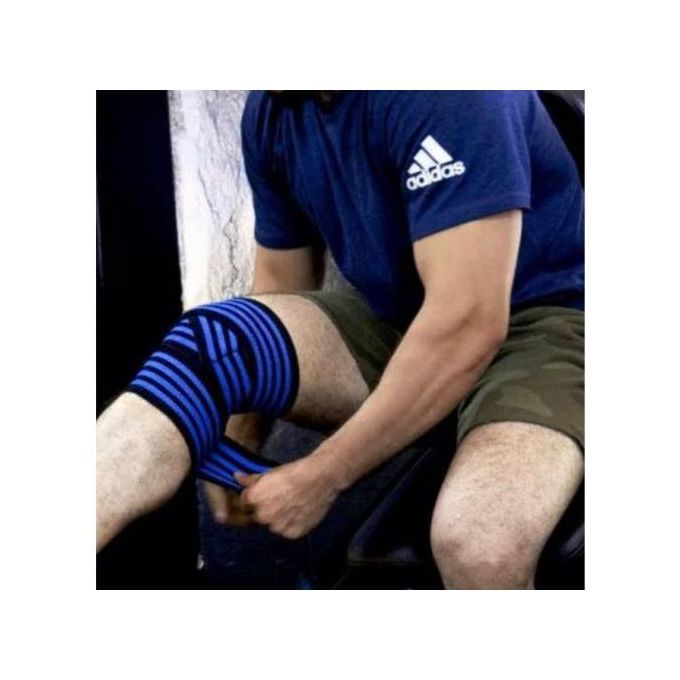 Pakka Bandes Protège Genoux Large Élastique Pour Musculation
