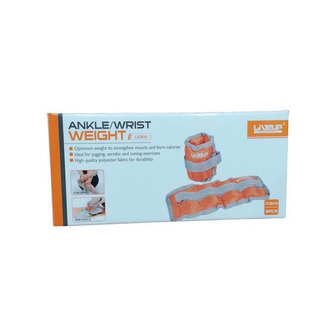 Liveupsports Paire De Poids Ajustables Au Poignet Et À La Cheville Wrap Strap Bandage