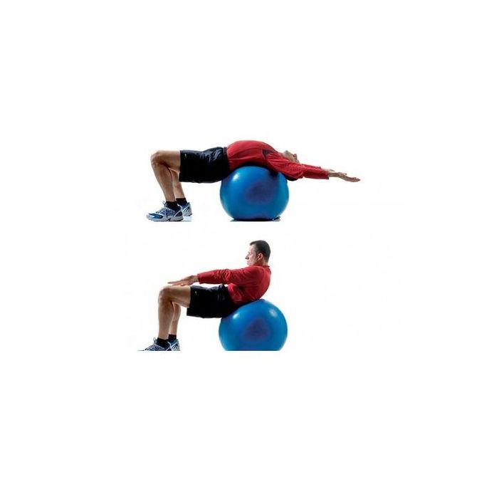 Balle De Gym Gym Ball Bleu thumbnail 2