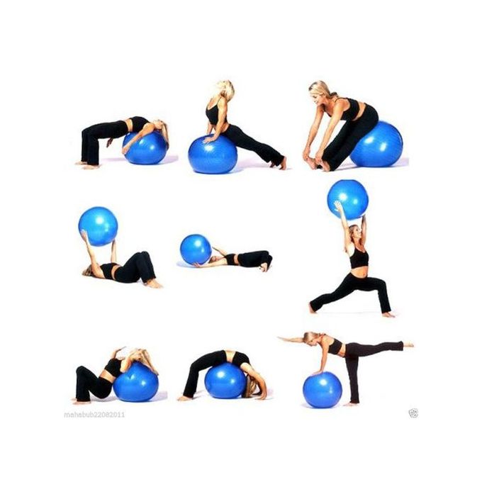 Balle De Gym Gym Ball Bleu