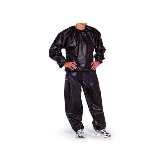 Sauna Suit Brûler Des Calories Noir