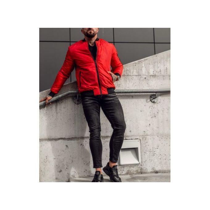 Veste Légère Homme – Rouge