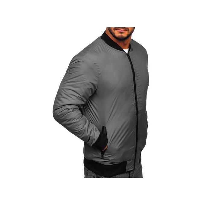Veste Légère Homme – Gris Foncé