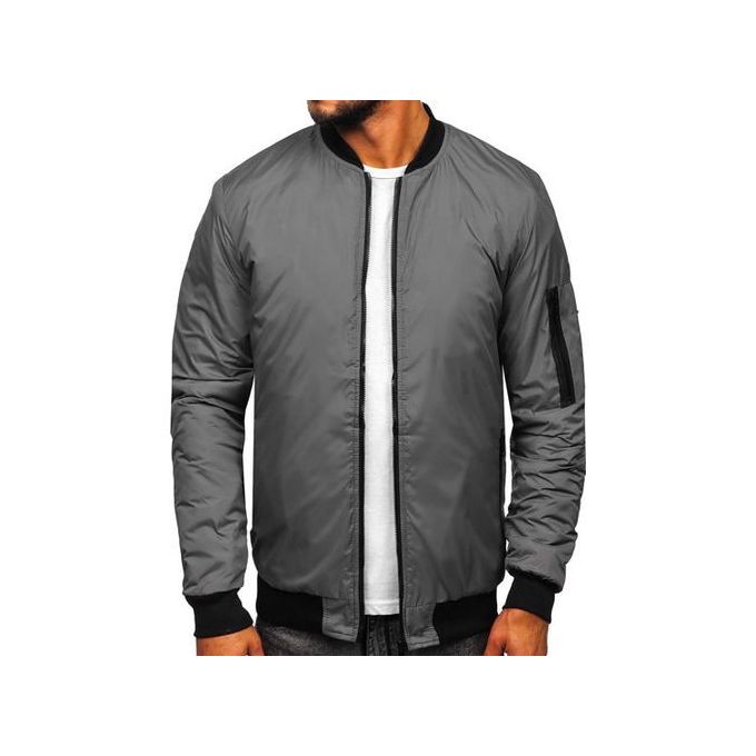 Veste Légère Homme – Gris Foncé