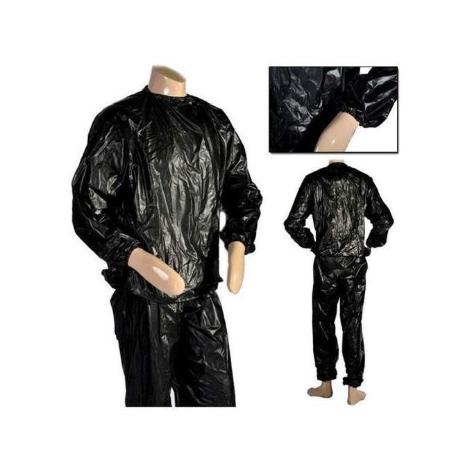 Sauna Suit Brûler Des Calories Noir thumbnail 1