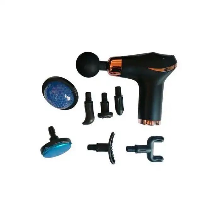 Massage Gun Électrique Rechargeable 8 Têtes – Récupération Musculaire Chaud Et Froid Multicolore thumbnail 4