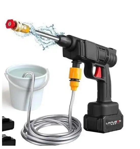 Nettoyeur Haute Pression Portable Sur Batterie – Kit Lavage Auto Et Jardin Avec Accessoires Complets