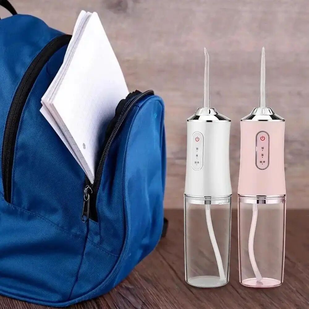 Hydropulseur Dentaire Rechargeable Usb – Design & Couleur Aléatoire thumbnail 4
