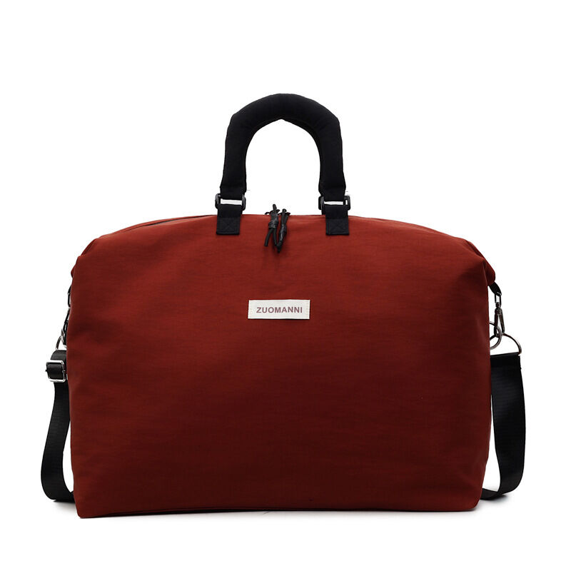 Grand sac de voyage en tissu souple avec fermeture éclair