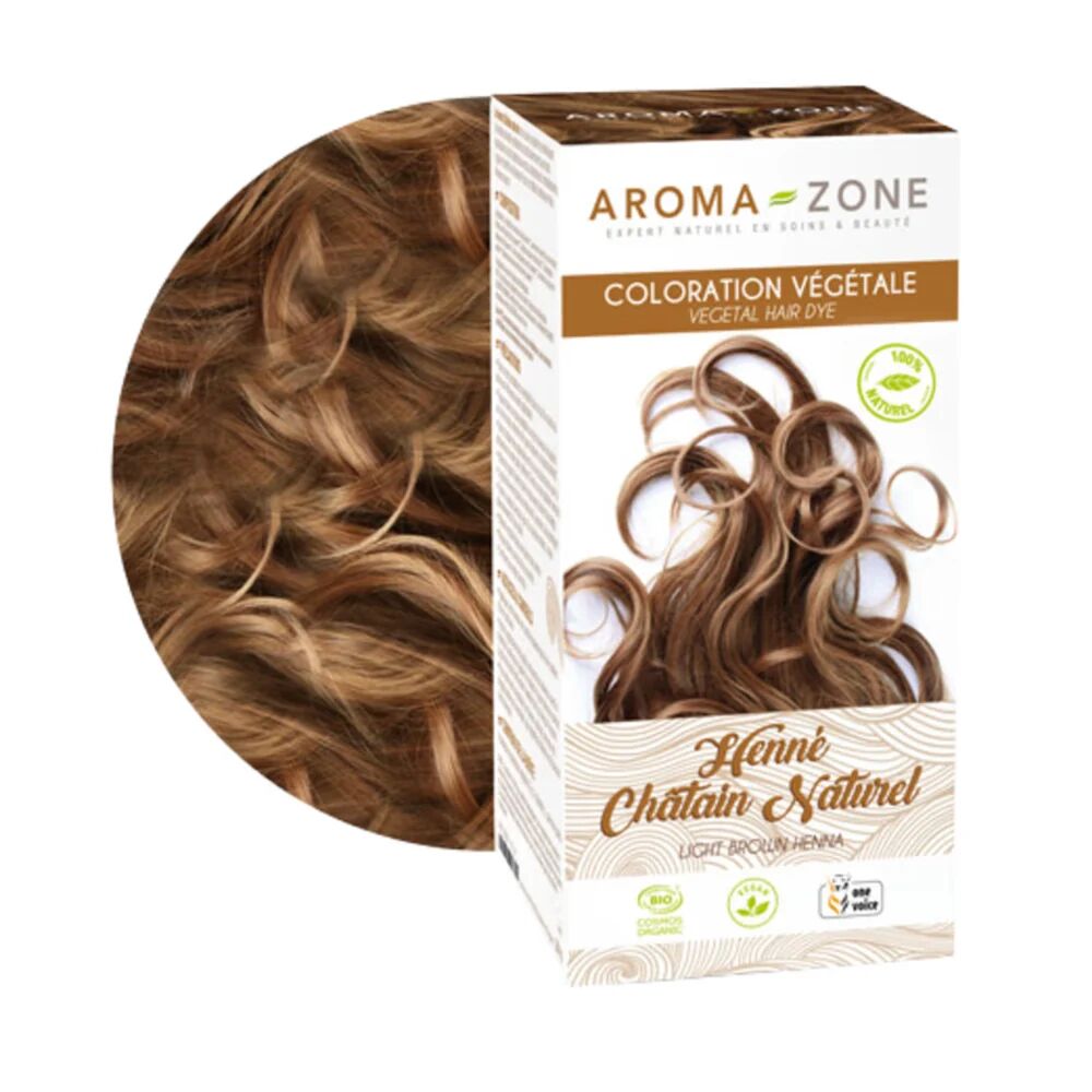  Henné Châtain Naturel Bio - Coloration Végétale 