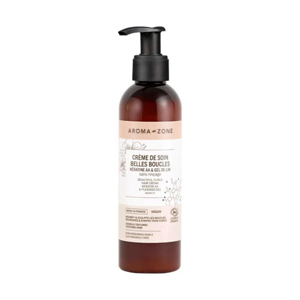 Crème De Soin Belles Boucles Pour Cheveux - Kératine Aa & Gel De Lin 