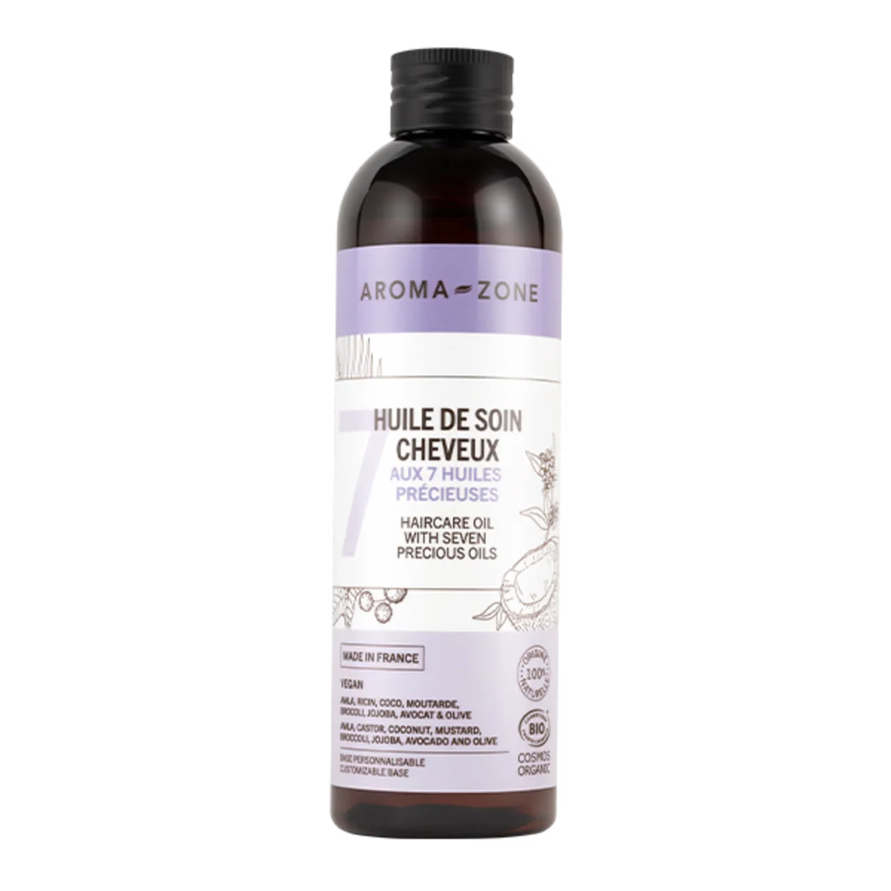 Huile De Soin Cheveux Aux 7 Huiles Précieuses 