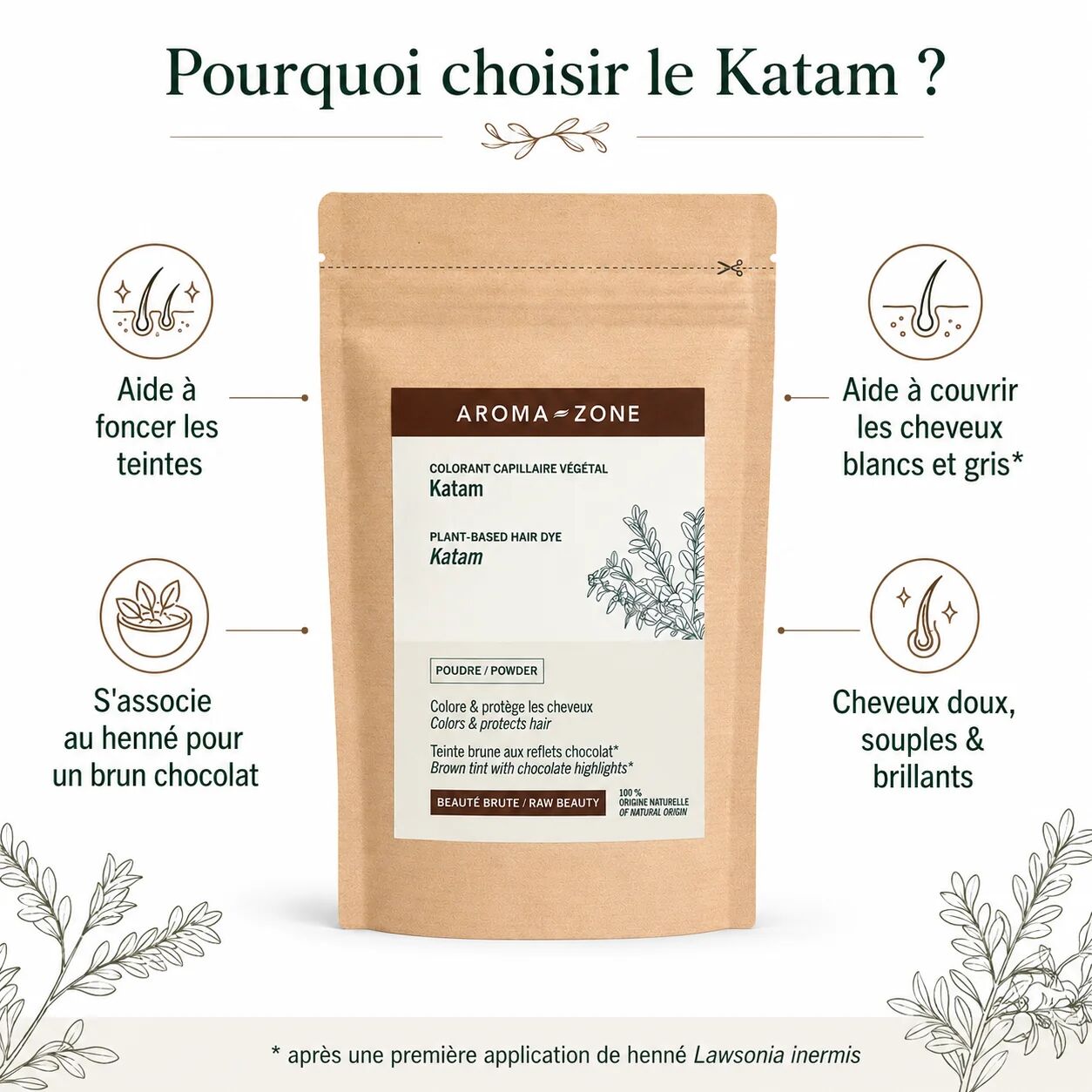  Katam - Colorant Capillaire Végétal  thumbnail 3
