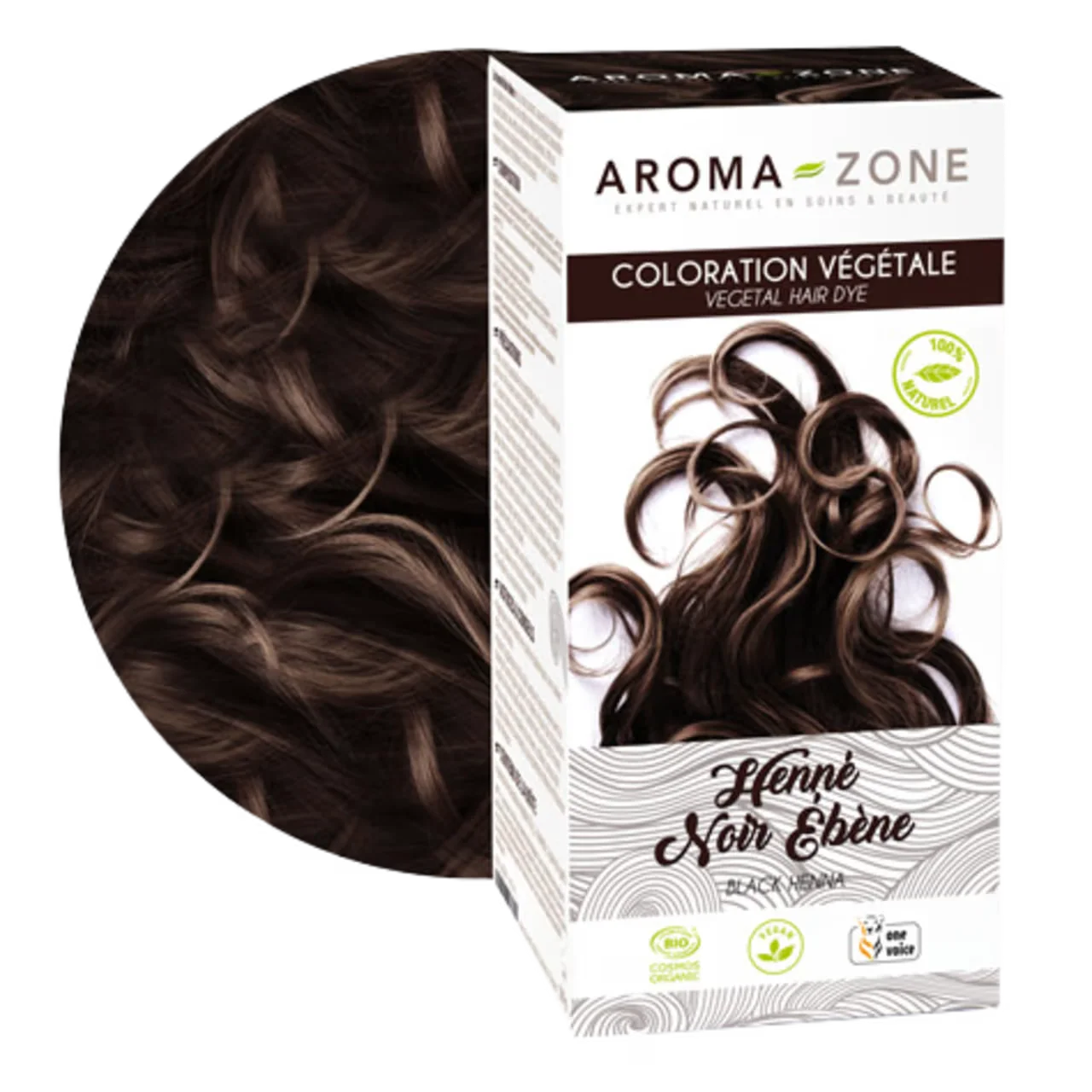 Henné Noir Ébène Bio - Coloration Végétale 