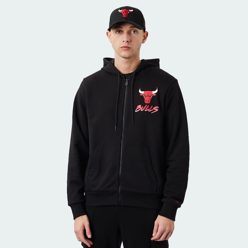 Sweat À Capuche Zip Chicago Bulls