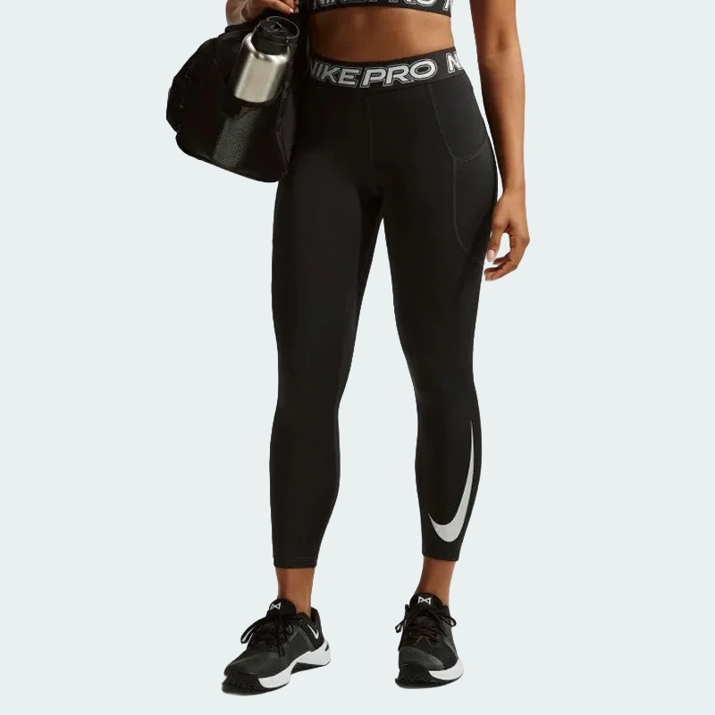 Legging Nike Pro Mid-rise 7/8 Noir