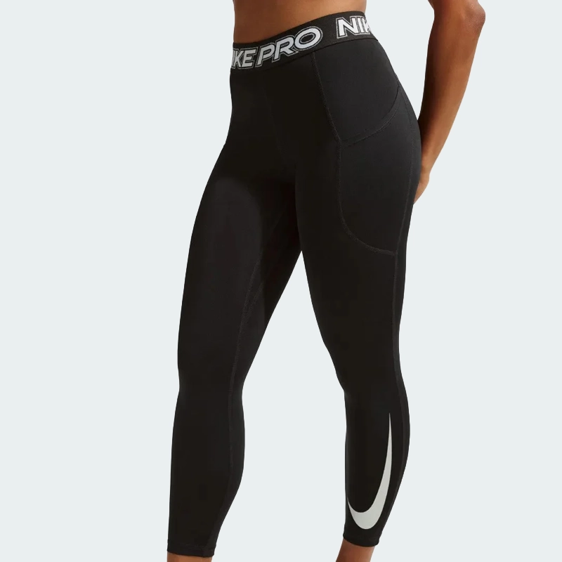 Legging Nike Pro Mid-rise 7/8 Noir thumbnail 1