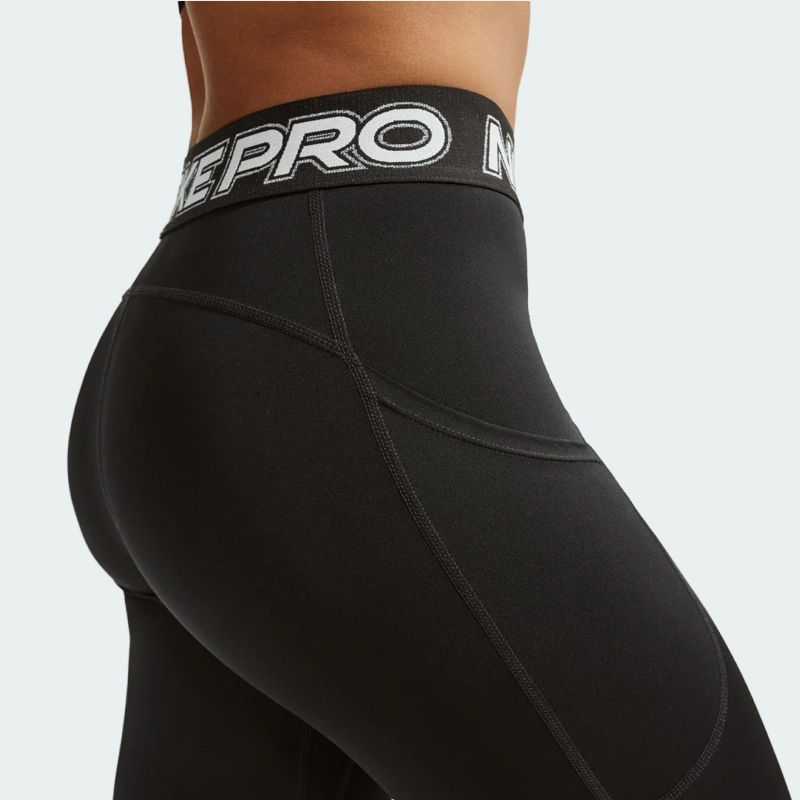 Legging Nike Pro Mid-rise 7/8 Noir thumbnail 4