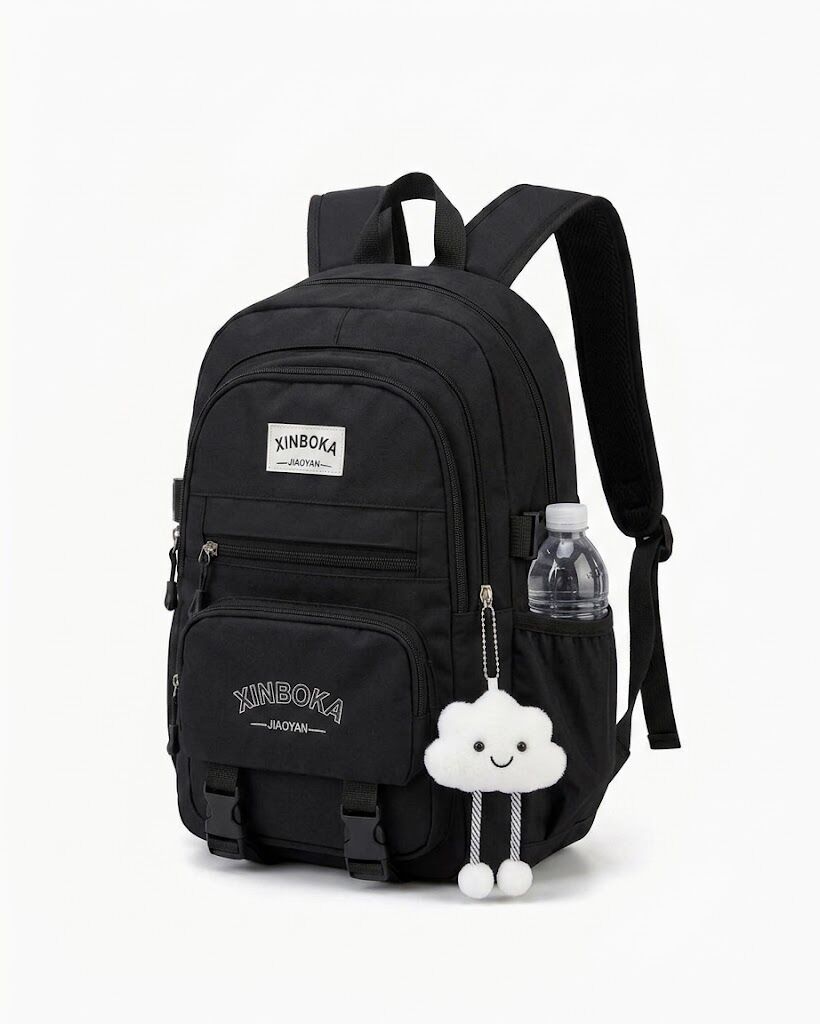 Ensemble 3 Pièces Sac À Dos, Sac À Main Bandoulière Et Trousse