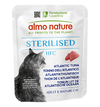 Almo Nature Hfc Sterilised Filet De Thon 50g Pour Chat Adulte Stérilisé