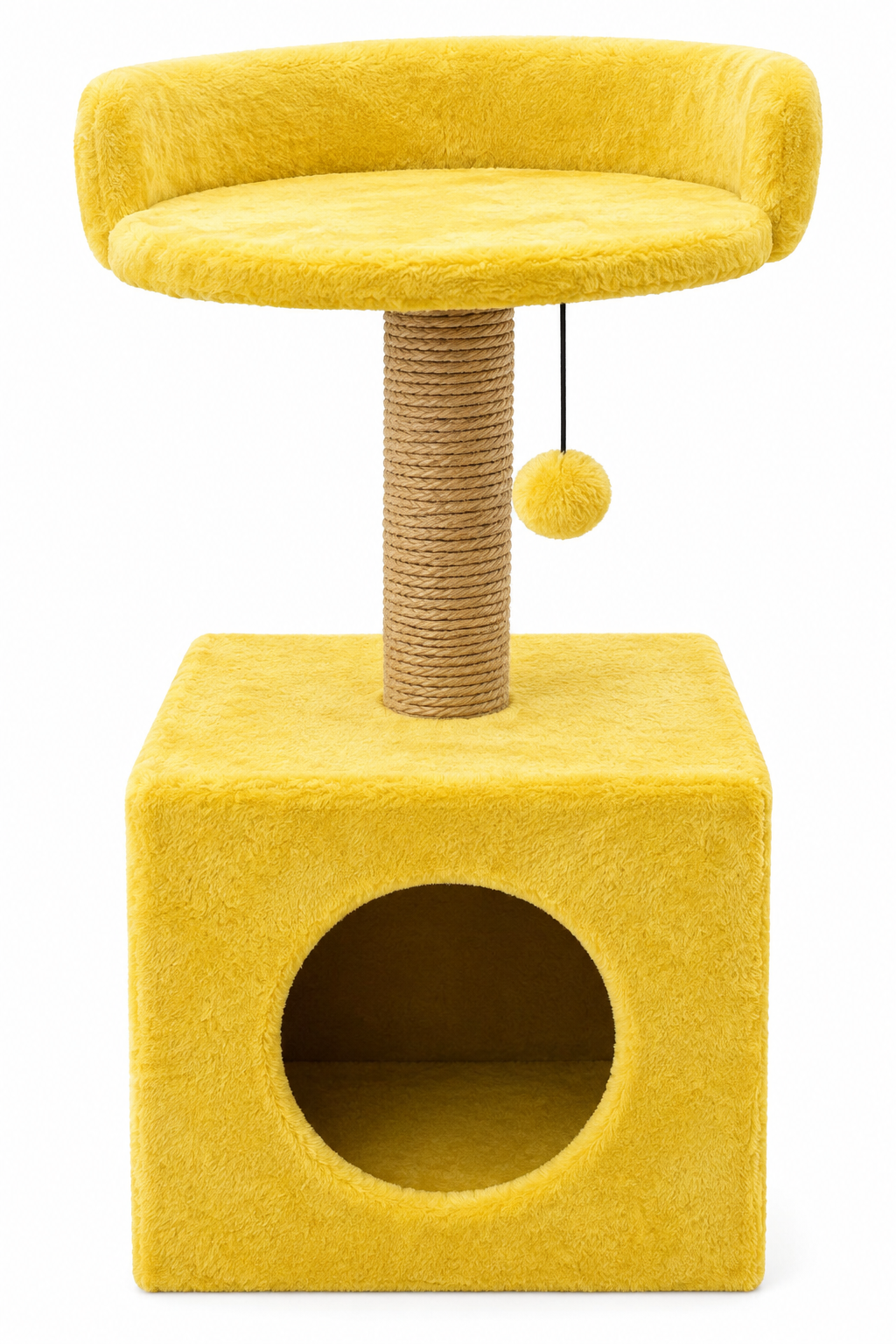 Arbre À Chat Avec Griffoir Plateforme Et Cabane