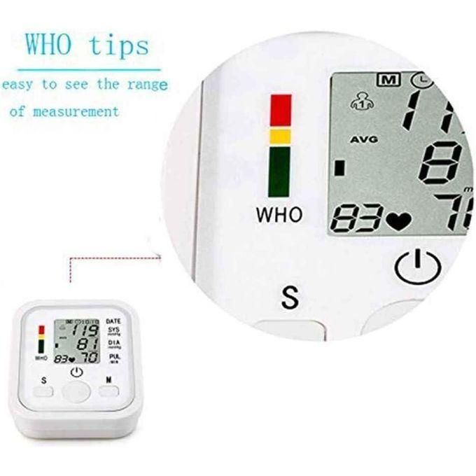 Tonomètre De Compteur De Battement De Coeur De Moniteur De Mesure De Tension Artérielle De Bras