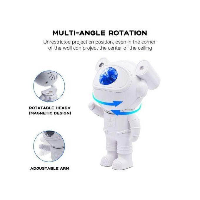 Projecteur Spatial Hd Astronaute, Lampe De Plafond Led Avec Télécommande Et Bluetooth thumbnail 4
