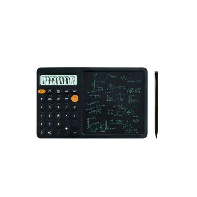 Calculatrice De Bureau Avec Écran Lcd Et Tablette D’écriture – Outil Pratique Pour École, Études Et Travail thumbnail 3