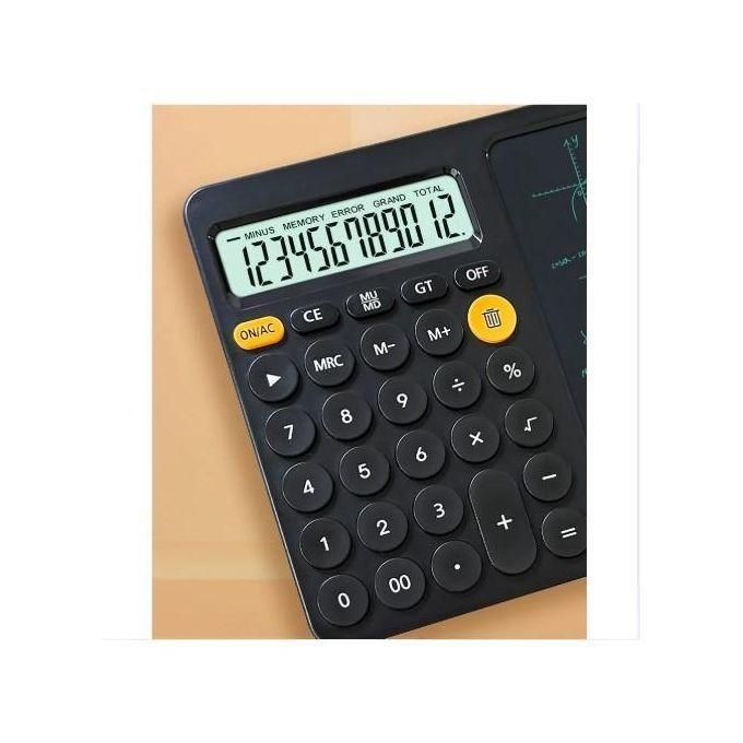 Calculatrice De Bureau Avec Écran Lcd Et Tablette D’écriture – Outil Pratique Pour École, Études Et Travail thumbnail 4