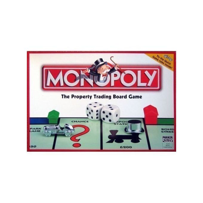 Pack 2 Jeux De Société : Scrabble Junior + Monopoly En Français