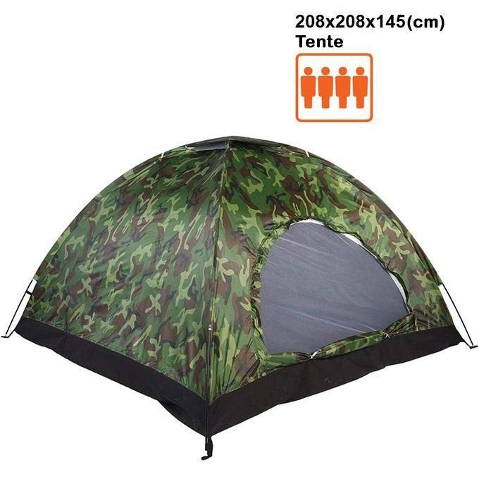 Tente Militaire Dextérieur Portable Tente De Camping Familiale Pour 4 Personnes